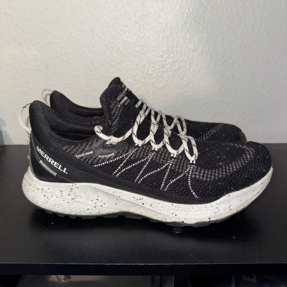Merrell Womens Bravada 2 Hiking Shoes Breathable Black White - Size 9